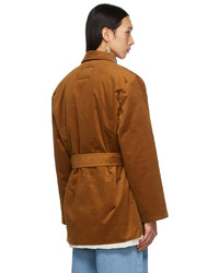Camiel Fortgens Brown Down 70s Puffed Jacket