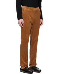 Zegna Orange Cashco Trousers