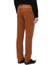 Zegna Orange Cashco Trousers