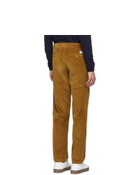 Norse Projects Tan Corduroy Aros Trousers