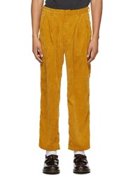 Remi Relief Yellow Corduroy Trousers