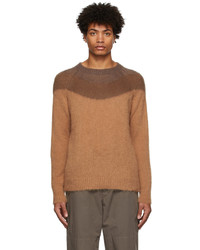 Davi Paris Brown Mohair Sweater