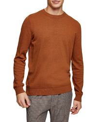 Topman Cotton Crewneck Sweater