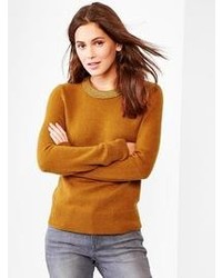 Gap Cozy Metallic Neck Sweater