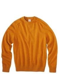 Merry Link Co., Ltd. Mossimo Supply Co Pullover Speckled Crew Neck Sweater Orange M
