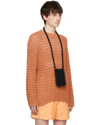 Cmmn Swdn Orange Elton Sweater
