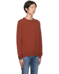 Zegna Red Cashmere Sweater
