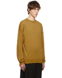 Maison Margiela Yellow Linen Sweater