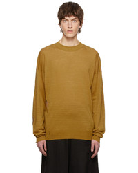 Maison Margiela Yellow Linen Sweater
