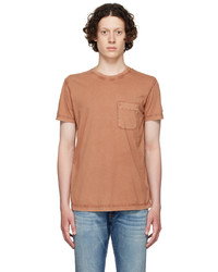 Diesel Brown Cotton T Shirt