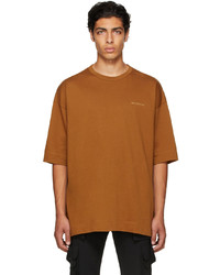 Juun.J Brown Oversized Rencontre T Shirt