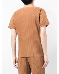 Homme Plissé Issey Miyake Fully Pleated Design T Shirt