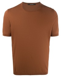 Tagliatore Short Sleeved Cotton T Shirt