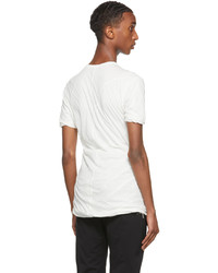 Rick Owens White Double Short Sleeve T Shirt