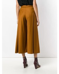 Chalayan Pleated Flare Trousers