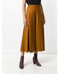 Chalayan Pleated Flare Trousers