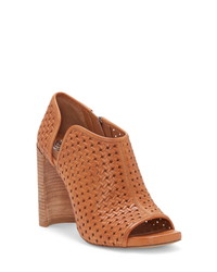 Vince Camuto Prisha Perforated Open Toe Bootie