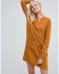 Vila Dress With Button Up Detail