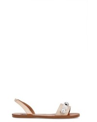 Steve Madden Ameline Embellished Flat Sandal