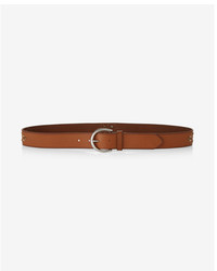 Express Embellished Genuine Leather Belt