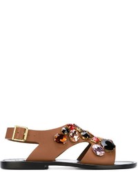 Marni Embellished Sandals