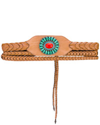 Etro Stone Embellished Waist Belt