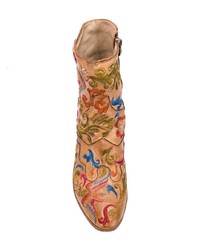 Fauzian Jeunesse' Fauzian Jeunesse Embroidered Ankle Boots