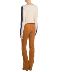 Closed Flared Corduroy Pants
