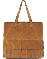 Madewell Suede Fringe Transport Tote