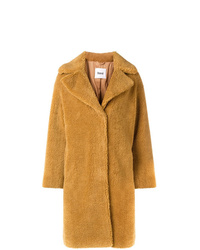 Stand Faux Shearling Coat