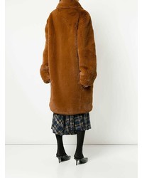 Rokh Oversized Faux Fur Coat
