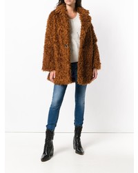 Pinko Oversized Faux Fur Coat