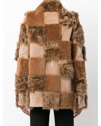 Marni Patchwork Fur Coat
