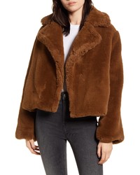 BB Dakota Big Time Faux Fur Jacket