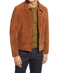 Schott NYC Rough Out Suede Jacket