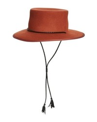 Madewell X Biltmore Felt Stampede Strap Hat