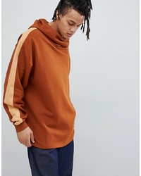 ASOS DESIGN Oversized Hoodie With Slouch Neck And