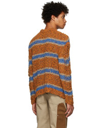 Andersson Bell Orange Blue Bothnia Stripe Sweater