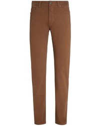 Zegna Gart Dyed Tapered Trousers