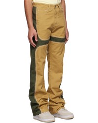 Who Decides War by MRDR BRVDO Green Cotton Trousers