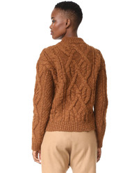 Acne Studios Edyta Cable Knit Sweater
