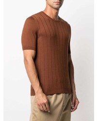 Tagliatore Ribbed Knit T Shirt