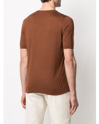 Tagliatore Knitted Silk T Shirt