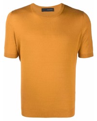 Tagliatore Knitted Silk T Shirt