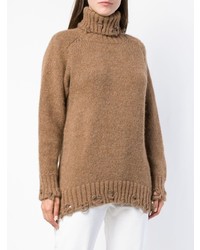 Maison Flaneur Nibbled Turtleneck Sweater