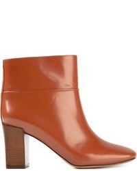 Chloé Round Toe Ankle Boots
