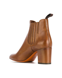 Santoni Classic Heeled Boots