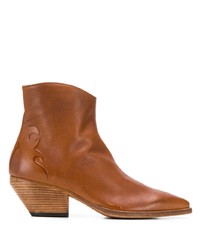Officine Creative Embossed Detail Boots