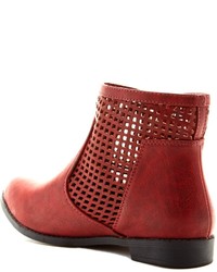 Athena Footwear Leona Foxter Vegan Leather Ankle Boot