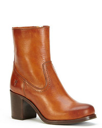 Frye Kendall Leather Ankle Boots